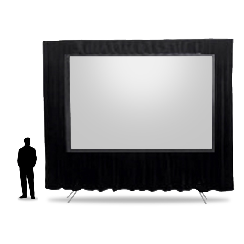 XL 12' x 9' Projection Screen - ACME Party and Tent