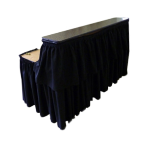 6' Bar with Riser & Skirts