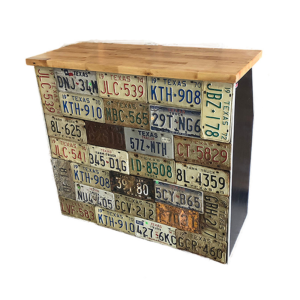 License Plate Bar
