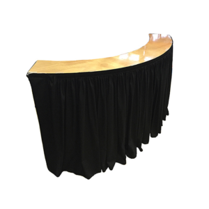 Serpentine Bar with Riser & Skirt
