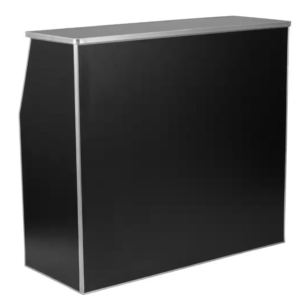 4' Black Folding Bar