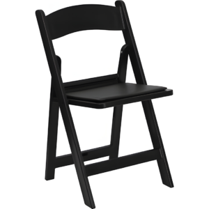 Black Resin Chair