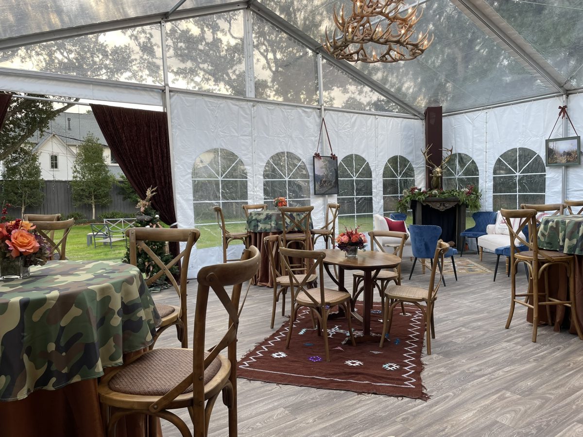 Clear Tent Stag party