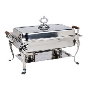 8-Quart Fancy Stainless Chafing Dish