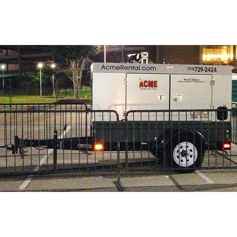 50KVA - 38KW Mobile Quiet Diesel Generator - Image 2