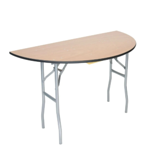 60" Half Round Table
