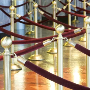 Stanchions, Fences & Barricades