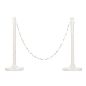 White Stanchions