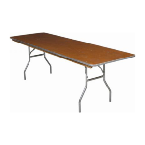 Rectangular Banquet Folding Table (4' / 6' / 8')