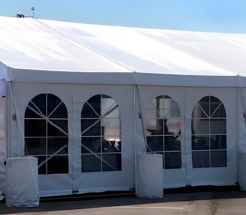 Cathedral Window Sidewall For Structure Tents