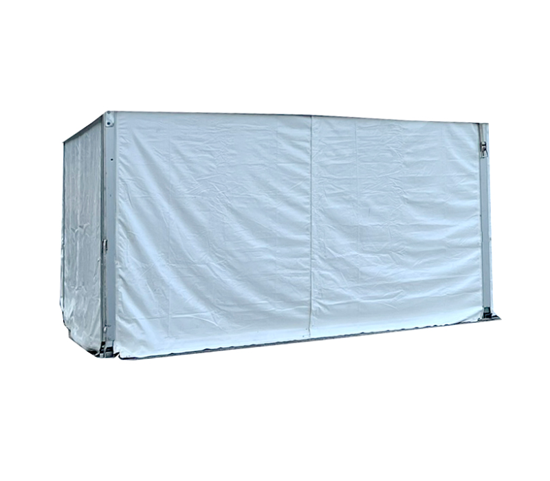 Solid Sidewall For Structure Tents